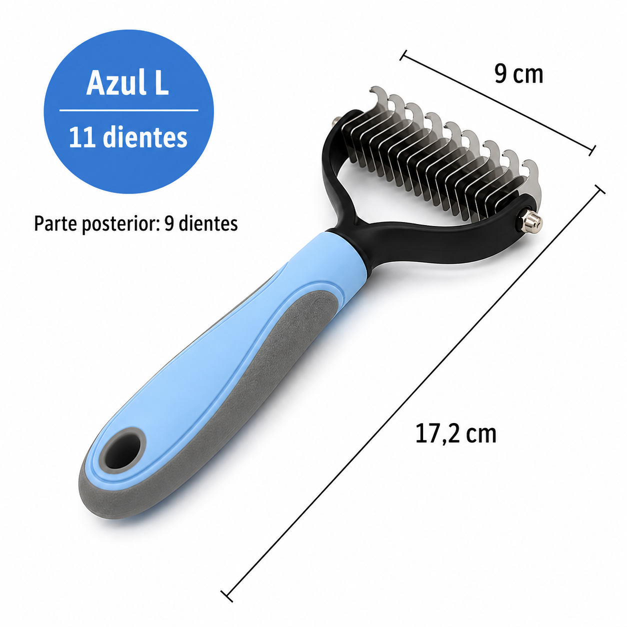Rastrillo de Aseo 2 en 1 | Dile Adiós a los Nudos Imposibles