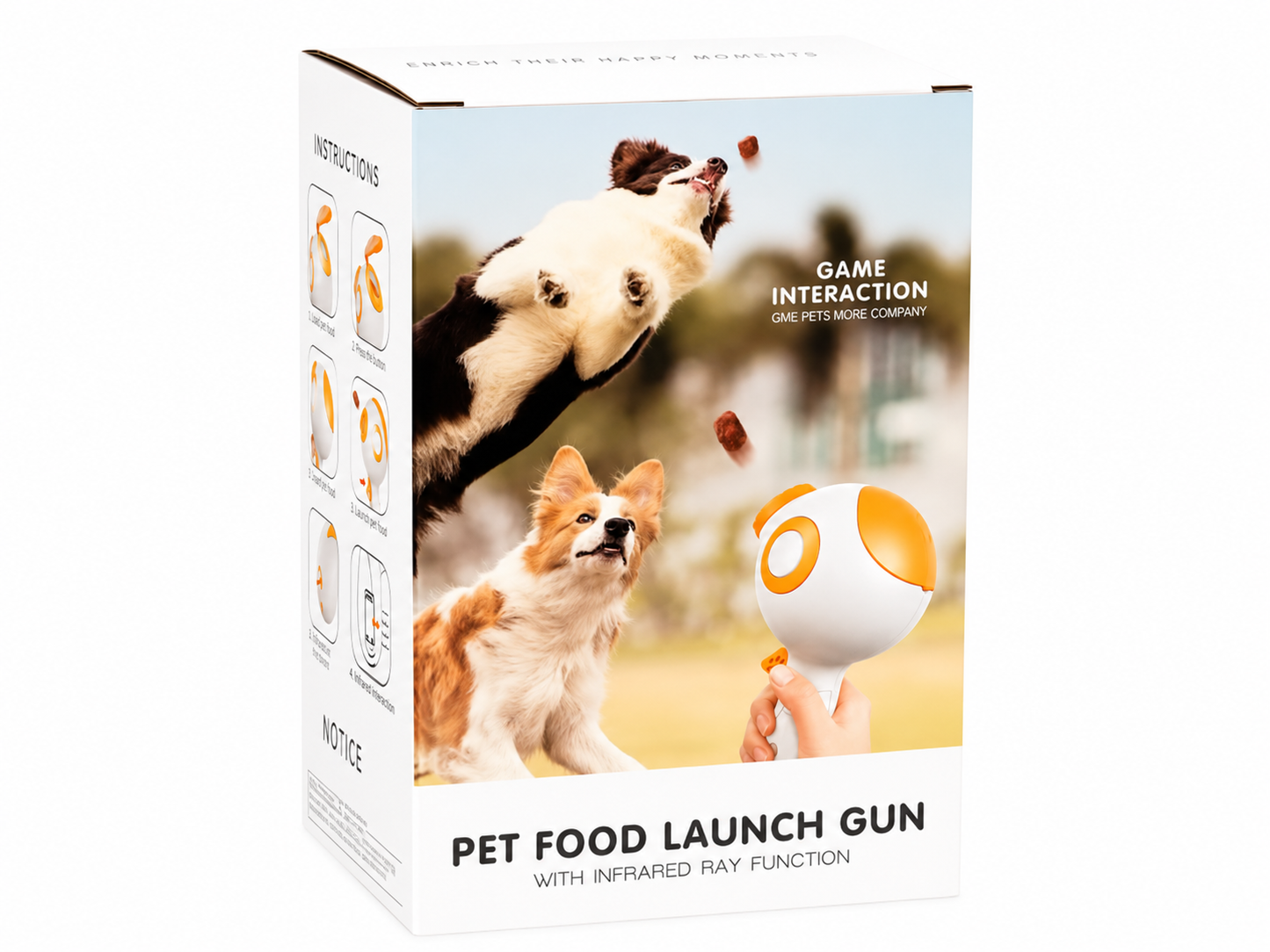 Snack Pop™ | Lanzador de Premios para Mascotas