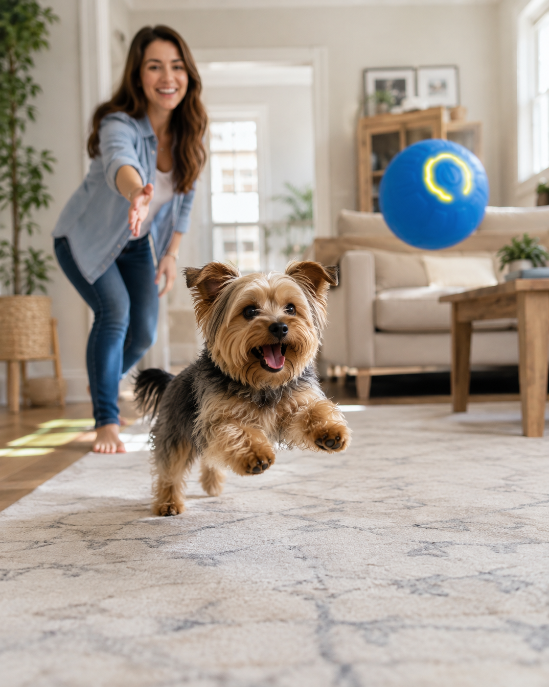 Pelota inteligente interactiva - detalle de producto - Tukipets